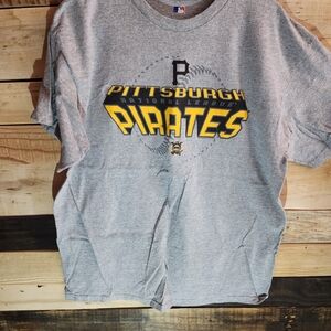 Fanatics Gray Pittsburgh Pirates Short Sleeve Tee